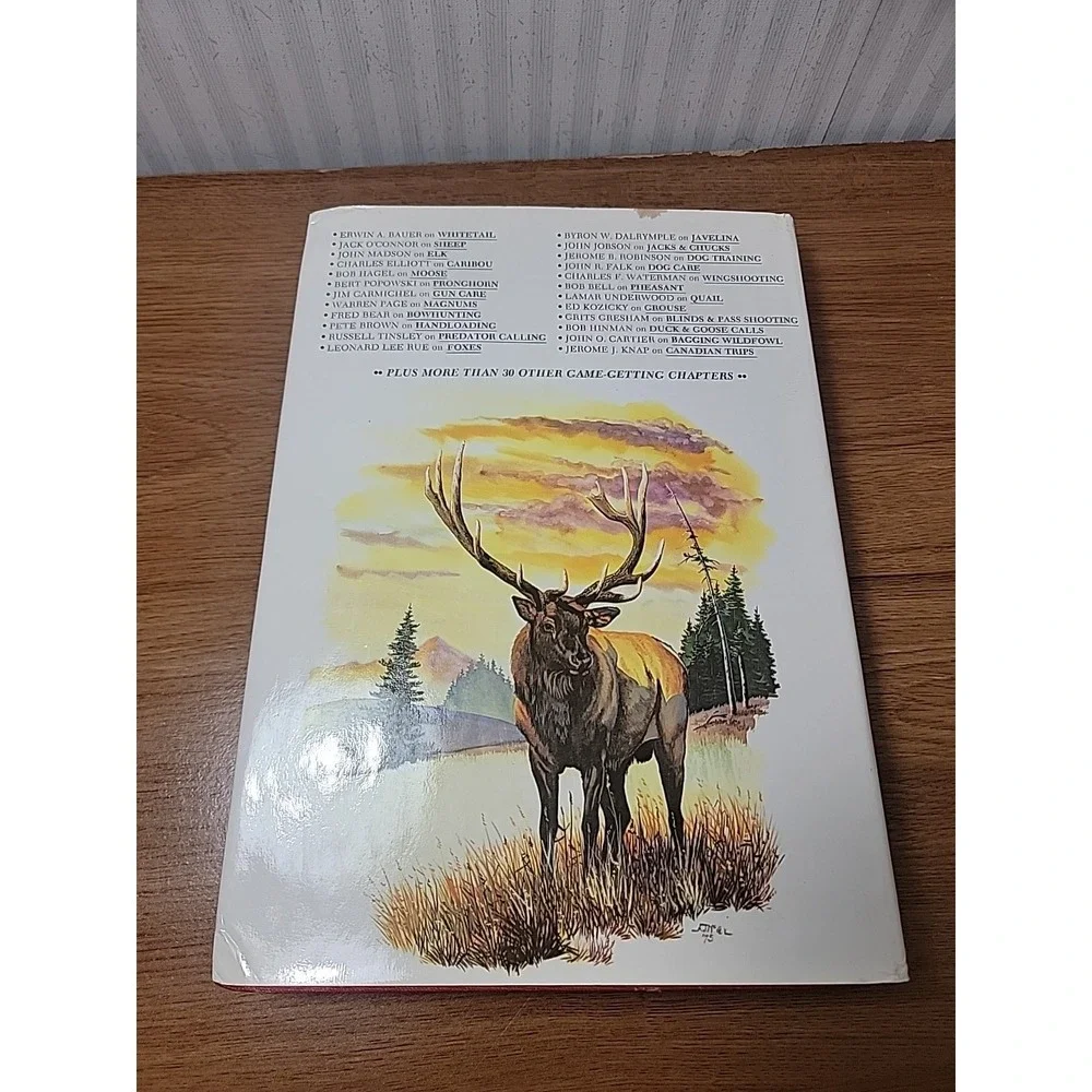 Robert Elman Hunting America's Game Animals & Birds Hardcover 1975 Guide Good